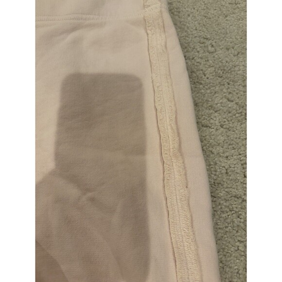EUC Frank & Eileen Straight Leg Raw Hem Cotton Sweatpant Women Medium Pale Pink - Picture 10 of 11